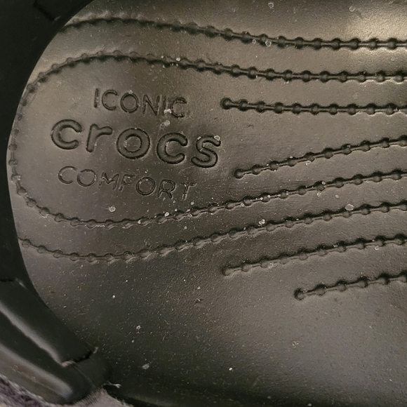 NWT Crocs Clogs Classic All-Terrain Clog Black/Grey Men's Size 13 US - Picture 14 of 15